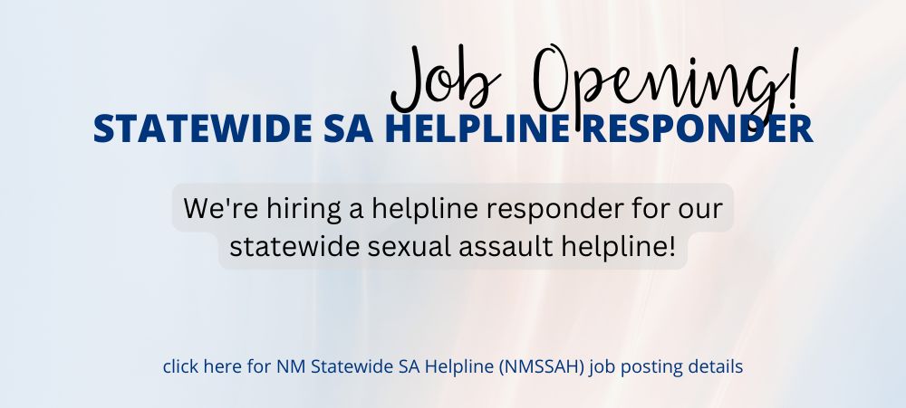 helpline responder for NMSAH job posting click for details